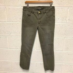 American Eagle super stretch cropped jeggings